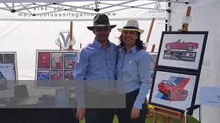 Vantage Fine Automotive Art at Concours SA 2017