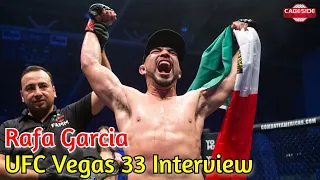 Rafa Garcia Looking to Impress in Second UFC Outing | UFC Vegas 33