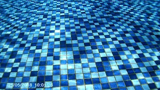 Swimming Pool Underwater Footage