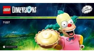 Lego Let's Build episode ll Krusty The Clown; The Simpsons