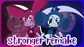 Stronger AU (REMAKE) - Blue Spinel and Pink Spinel story