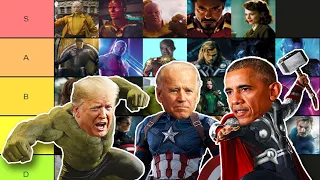 The Presidents Make An Avengers Tier List Ft. Trump, Obama, & Biden (Ai Voice Meme)