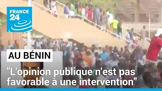 Niger : au Bénin, "l'opinion publique n'est pas favorable à une intervention militaire de la Cédéao"