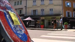 Tournage avec Poelvoorde et Depardieu à Dieulefit