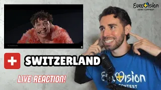 Nemo "THE CODE" 🇨🇭 SWITZERLAND | SPANISH REACTS to LIVE PERFORMANCE | EUROVISION 2024 Reaction