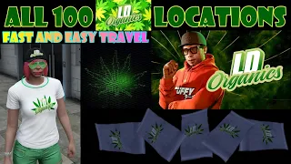 LD ORGANICS PRODUCT All 100 Locations | Fast And Easy Travel Route | Collectible Guide | GTA Online