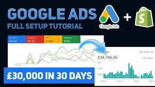 Google Ads Shopify Dropshipping Tutorial | Made 30k in 30 Days 🔥(SUPER Easy | Step-by-Step)