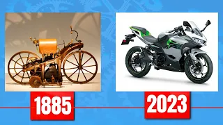 Motorcycle Evolution 1885 - 2023