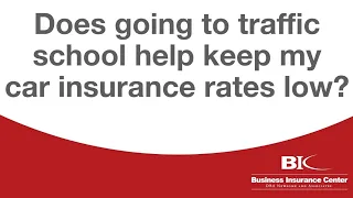Does Traffic School Remove A Ticket From Record? | Business Insurance Center