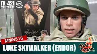 Not sure about this head sculpt! Hot Toys Luke Skywalker (Endor) ~ Unboxing and Review!