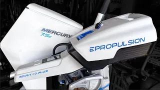 Mercury Avator vs  EPropulsion Spirit 1.0 Plus | Electric Outboards