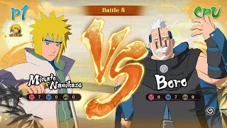 Minato vs Boro - Naruto X Boruto Ultimate Ninja Storm Connections