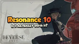 How much damage does Resonance 10 give you ACTUALLY? | Reverse: 1999