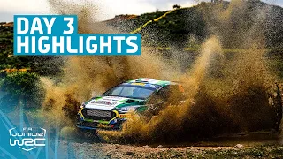 Junior WRC Day 3 Highlights| WRC Rally Italia Sardegna 2023