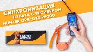 Синхронизация пульта с ошейником Hunter GPS/DTR 25000