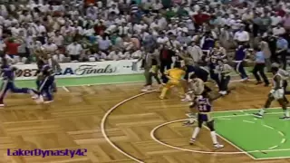 Magic Johnson 1987 Finals: Gm 4 vs. Boston Celtics, "Skyhook Game"