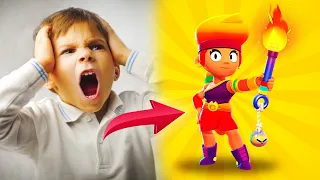 Top 11 KID CRAZY REACTIONS For Opening Legendary Brawlers in Brawl Stars.