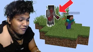 Gw Prank! BOCIL PURA2 JADI HANTU DI SKYBLOCK DAN GW ANCEM2 ... (NURUT!)