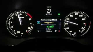 2021 Cadillac XT5 3.6L V6 does 45-120 MPH acceleration test