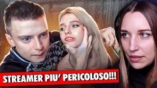 Reaction "LO STREAMER PIU' PERICOLOSO CHE ESISTE"