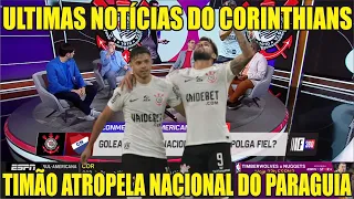 MÍDIA RASGA ELOGIOS AO TIMÃO! ROMERO É O MAIOR GOLEADOR DO TIMÃO! NOTÍCIAS DO CORINTHIANS HOJE! SCCP