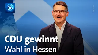 Landtagswahl Hessen: Triumph für CDU und AfD – Schlappe für SPD