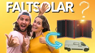 Faltbare Solarpanel / Solartaschen SINNVOLL? Montage, Funktion & Tipps