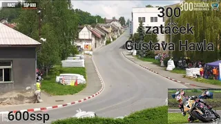 300 zatáček Gustava Havla 2023 600ssp crash