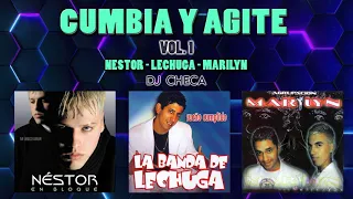 CUMBIA Y AGITE vol. 1 - NESTOR EN BLOQUE, LA BANDA DE LECHUGA, MARILYN - DJ CHECA