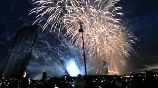 FIREWORKS RUSSIAN RED SHIP CEREMONY