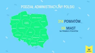 Podział administracyjny Polski - Geografia, Klasa V - VIII - Eduelo