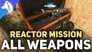 All 29 Weapons & Items REACTOR MISSION (Call of Duty Modern Warfare 3)