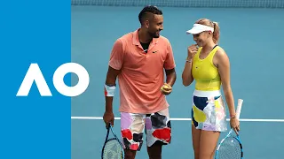 Kyrgios/Anisimova vs Adamczak/Vega Hernandez Match Highlights (1R) | Australian Open 2020