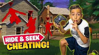 I CHEATED in FORTNITE HIDE and SEEK!! | Royalty Gaming