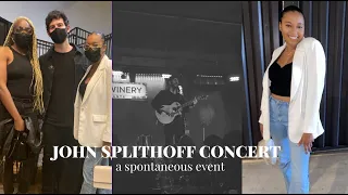 John Splithoff Concert|Vlog