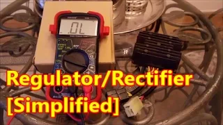 Idiot's Guide to Regulator Rectifier Test | SV650