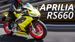 2021 APRILIA RS660 FIRST RIDE AND IMPRESSION