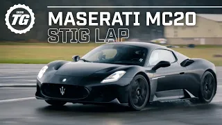 Maserati MC20 Stig Lap: Full Send In The Wet | Top Gear Series 32