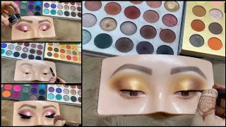 2 EASY EYE MAKEUPS TUTORIAL on Eye Dummy || SIMPLE EYE MAKEUP || TRENDING