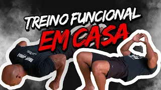 Treino Funcional para GANHAR FORÇA e RESISTÊNCIA em CASA!