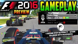 F1 2016 Gameplay: Manual Start Explained, New Penalties, Strategy Mid-Race, Virtual Safety Car