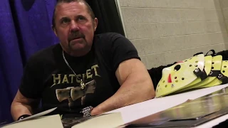 the full Kane Hodder interview about his fears and playing Jason Voorhees