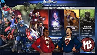 Marvels Avengers: 2021 Roadmap Trailer REACTION!!!