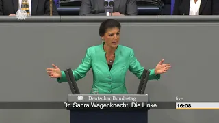 Sie haben die Mehrheit enteignet! | Sahra Wagenknecht im Bundestag über #Enteignungen