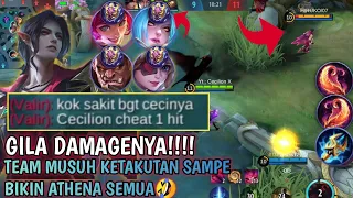 WTF DAMAGE!!-NEW BUILD CECILION TERSAKIT 2021|  CECILION MOBILE LEGENDS