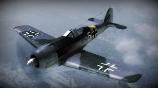 Бонусное событие. Симуляторный режим. FW-190 A-5 развлекается. (FW 190 have a good time.ASB)