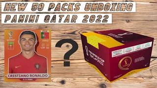 NEW 50 PACKS OPENING! [second box] FIFA World Cup Qatar 2022 Album