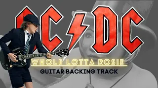 Whole Lotta Rosie - Guitar Backing Track with Vocals by AC/DC