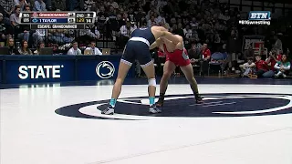 Big Ten Rewind: 2013 Wrestling - 165 LBs - OSU's Joe Grandominico vs. PSU's David Taylor