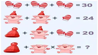 Pig Glove and Cap Puzzle - Only for Genius